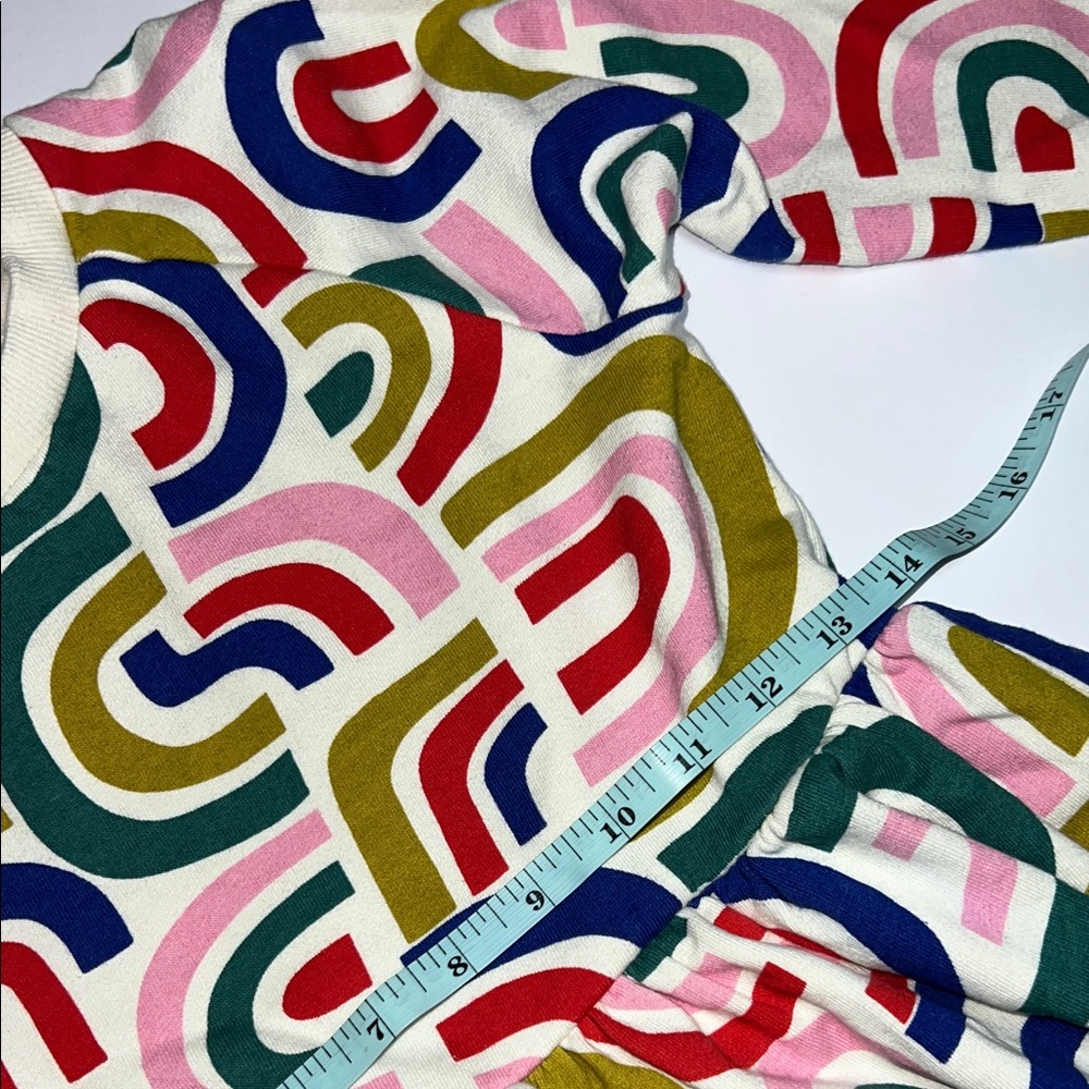 Girls Hanna Andersson White Knit Fabric - Picture 8 of 9